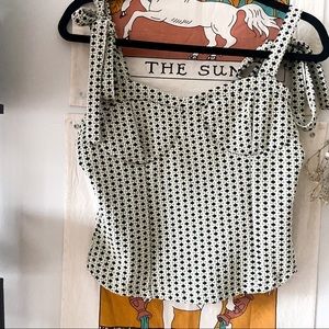 Corset style tank FREE PEOPLE NWT